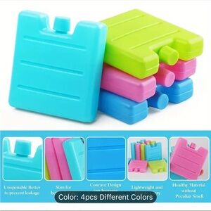 Set of 4 Mini Ice Packs